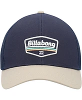 Billabong Men's Navy Walled Trucker Adjustable Snapback Hat