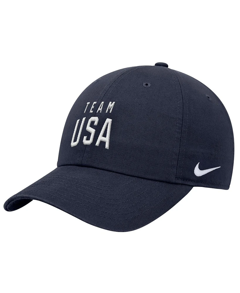 Nike Men's Navy Team Usa Club Adjustable Hat