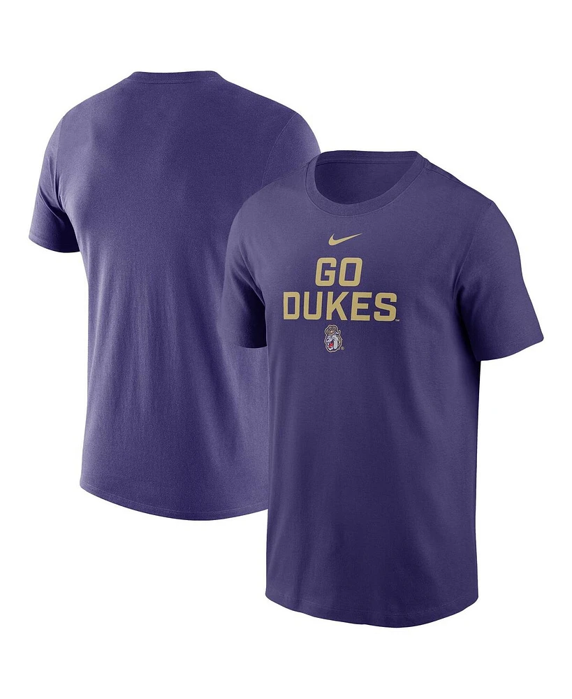 Nike Men's Purple James Madison Dukes Local Performance T-Shirt