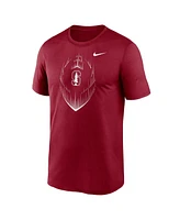 Nike Men's Cardinal Stanford Primetime Legend Icon Performance T-Shirt