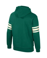 Colosseum Men's Green Michigan State Spartans Saluting Pullover Hoodie