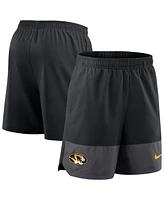 Nike Men's Black Missouri Tigers 2025 Sideline Performance Shorts