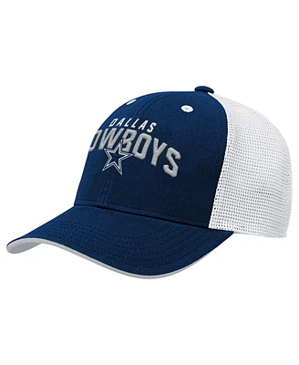 Outerstuff Preschool Navy Dallas Cowboys Core Lockup Trucker Adjustable hat