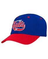 Outerstuff Baby Boys and Girls Royal/Red Buffalo Bills My First Tail Sweep Slouch Flex Hat