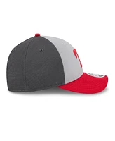 New Era Men's /Red Texas Rangers 2025 Batting Practice 9FORTY M-Crown Adjustable Hat