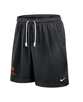 Nike Men's Black/Gray Oklahoma State Cowboys 2025 Sideline Reversible Performance Shorts
