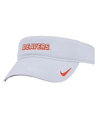Nike Men's White Oregon State Beavers 2025 On-Field Ace Performance Adjustable Visor Hat