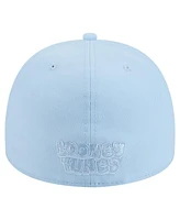 New Era Men's Light Blue Looney Tunes A-Frame 59FIFTY Fitted Hat