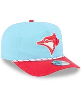 New Era Men's Light Blue/Red Toronto Blue Jays 2025 Canada Day Golfer Snapback Hat