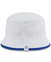 New Era Men's White Buffalo Bills 2025 Nfl Training Camp Stretch Bucket Hat