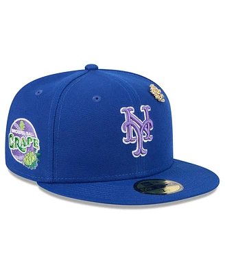 New Era Men's Royal York Mets 2025 Big League Chew 59FIFTY Fitted Hat