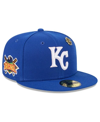 New Era Men's Royal Kansas City Royals 2025 Big League Chew 59FIFTY Fitted Hat