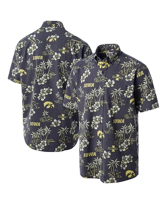 Reyn Spooner Men's Black Iowa Hawkeyes Classic Button-Up Shirt