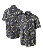 Reyn Spooner Men's Black Iowa Hawkeyes Classic Button-Up Shirt