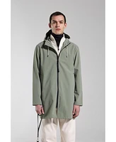 Stutterheim Stockholm Lightweight Zip Matte Raincoat
