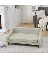 Elevated Dog Sofa Bed - Beige