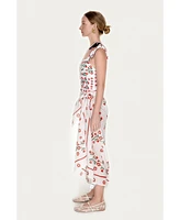 Jessie Zhao New York Women's Beach Sarong Wrap - Day Garden