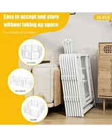 Dog Playpen 8 Panels 24" Heavy Duty