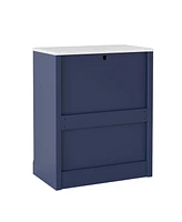 Streamdale Furniture Freestanding Kitchen Pantry with Shelves & Drawer
