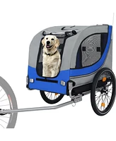 Dog Bike Trailer - Large Folding Pet Carrier