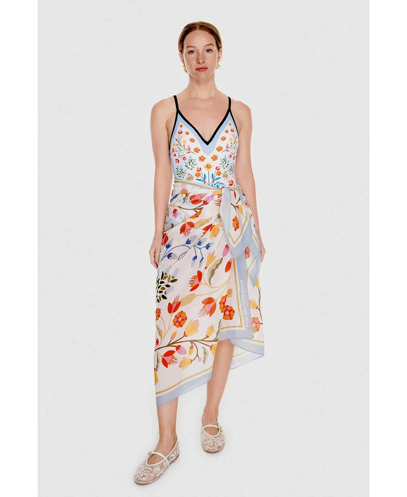 Jessie Zhao New York Women's Beach Sarong Wrap Day Imagination