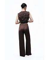 Nocturne Women's Beaded Embroidered Pants