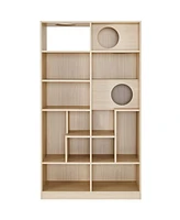 Streamdale Furniture Furniture Cat Bookcase cat tree shelves