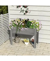 Streamdale Furniture Elevated Wooden Garden Bed