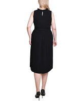 Ny Collection Women's Sleeveless Pleated Skirt Dress