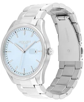 Coach Men's Oliver Silver Tone Stainless Steel Bracelet Watch, 41mm