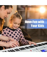 Mecale 61-Key Electric Piano Keyboard for Beginner