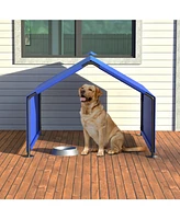 Streamdale Furniture Dog Shade Shelter - Waterproof Sun Protection Blue