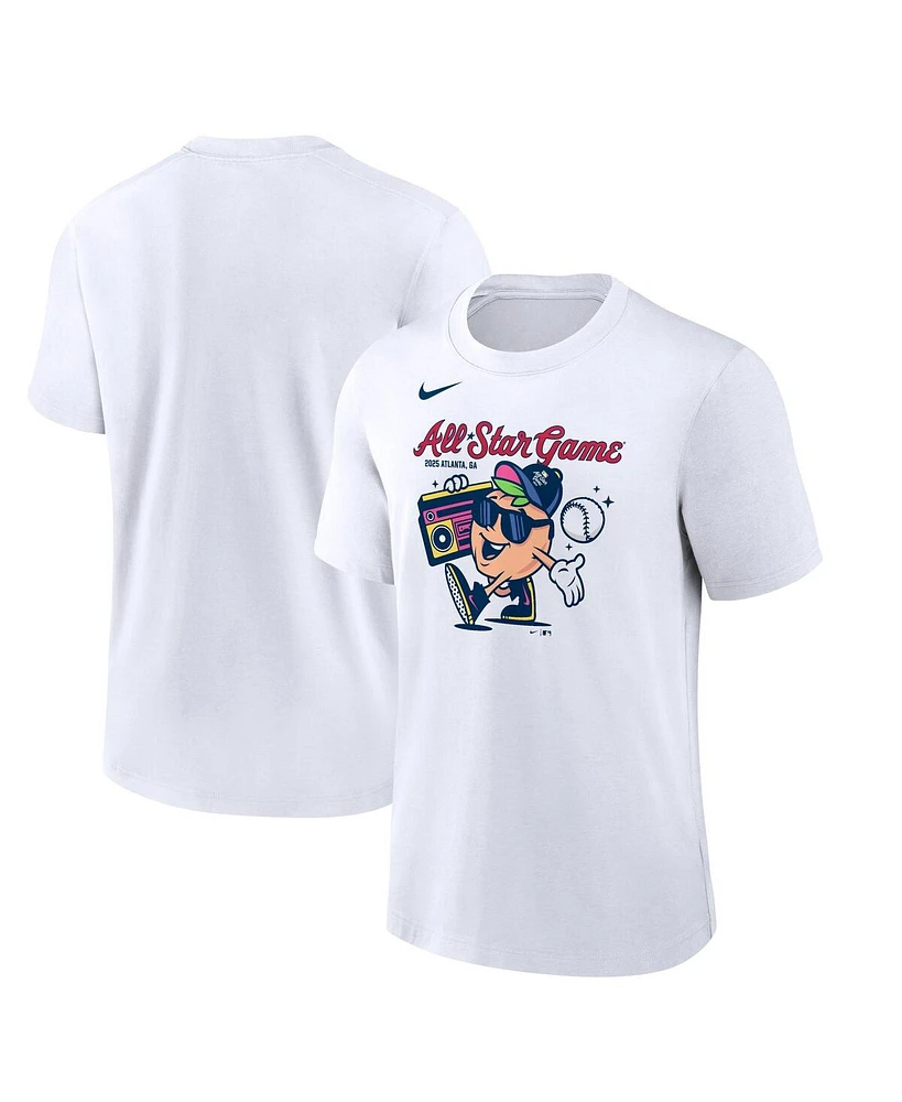 Nike Men's White Mlb All-Star 2025 Game Heavyweight T-Shirt