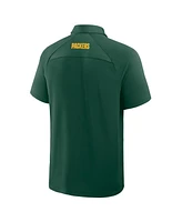 Fanatics Men's Green Bay Packers Back Around Raglan Polo Shirt