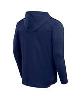 Fanatics Men's Navy New York Yankees Front Office Power Mono Long Sleeve Hoodie T-Shirt