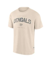Fanatics Men's Cream Cincinnati Bengals Elements Weathered Tonal Future Ground T-Shirt