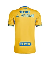 Adidas Men's Gold Tigres Uanl 2025/26 Home Replica Jersey