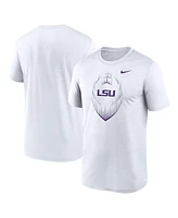 Nike Men's White Lsu Tigers Primetime Legend Icon Performance T-Shirt