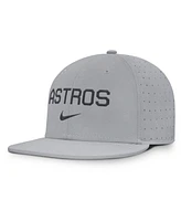 Nike Men's Gray Houston Astros True Performance Fitted Hat