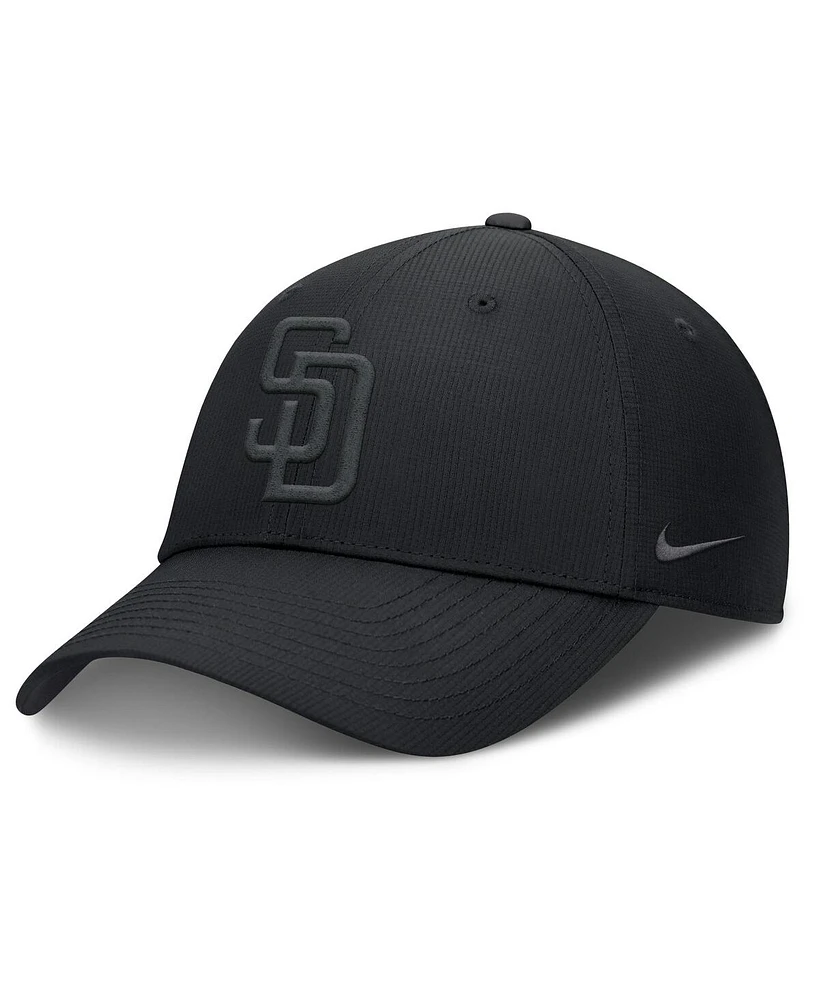 Nike Men's Black San Diego Padres Primetime Club Performance Adjustable Hat