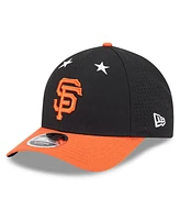 New Era Men's Black/Orange San Francisco Giants 2025 Mlb All-Star Game 9FORTY M-Crown Adjustable Hat