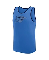 Logo Athletic Men's Blue Oklahoma City Thunder Unmatched Success Tank Top