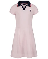 Tommy Hilfiger Big Girls Johnny Collar Solid Polo Dress
