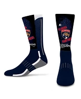 Starter Men's and Women's 2-Piece Florida Panthers 2025 Stanley Cup Champions Blackout Crew Socks Set