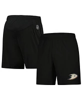 Fanatics Men's Black Anaheim Ducks Tech Training Shorts