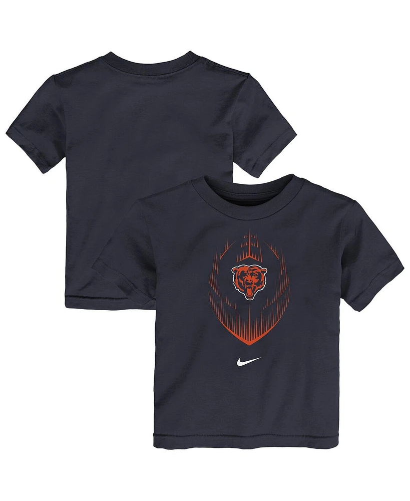 Nike Toddler Navy Chicago Bears Legend Icon Performance T-Shirt