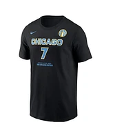Nike Men's Ariel Atkins Black Chicago Sky Explorer Edition Name Number T-Shirt
