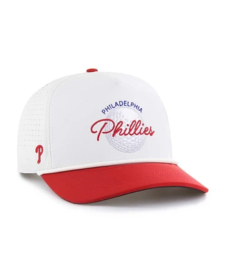 '47 Brand Men's White/Red Philadelphia Phillies Gimmie Golf Hitch Rope Adjustable Hat