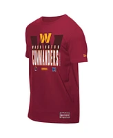 New Era Men's Burgundy Washington Commanders 2025 Nfl Training Camp T-Shirt