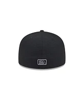 New Era Men's Black Norfolk Tides Theme Nights 59FIFTY Fitted Hat